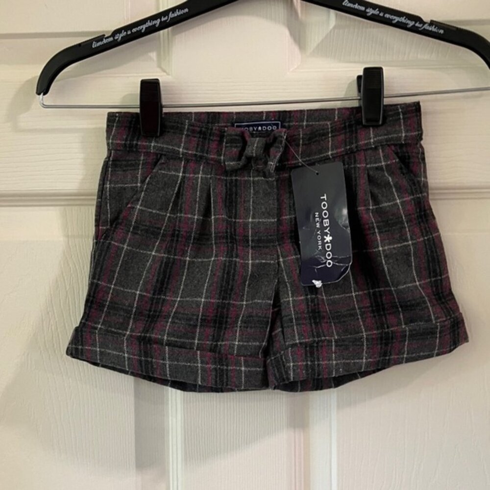 Toobydoo Girls 5 Wool-Blend Bow Shorts NWT Shorts